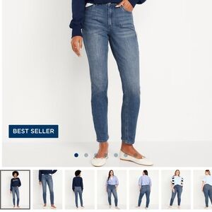 Old Navy High-Waisted Wow Straight Ankle Jean
